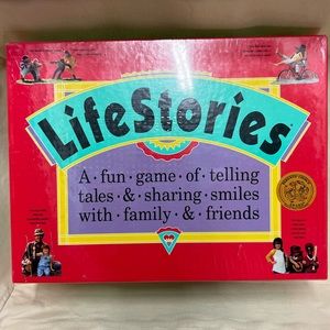 Life Stories! A Family board game from 1992 NEW IN BOX